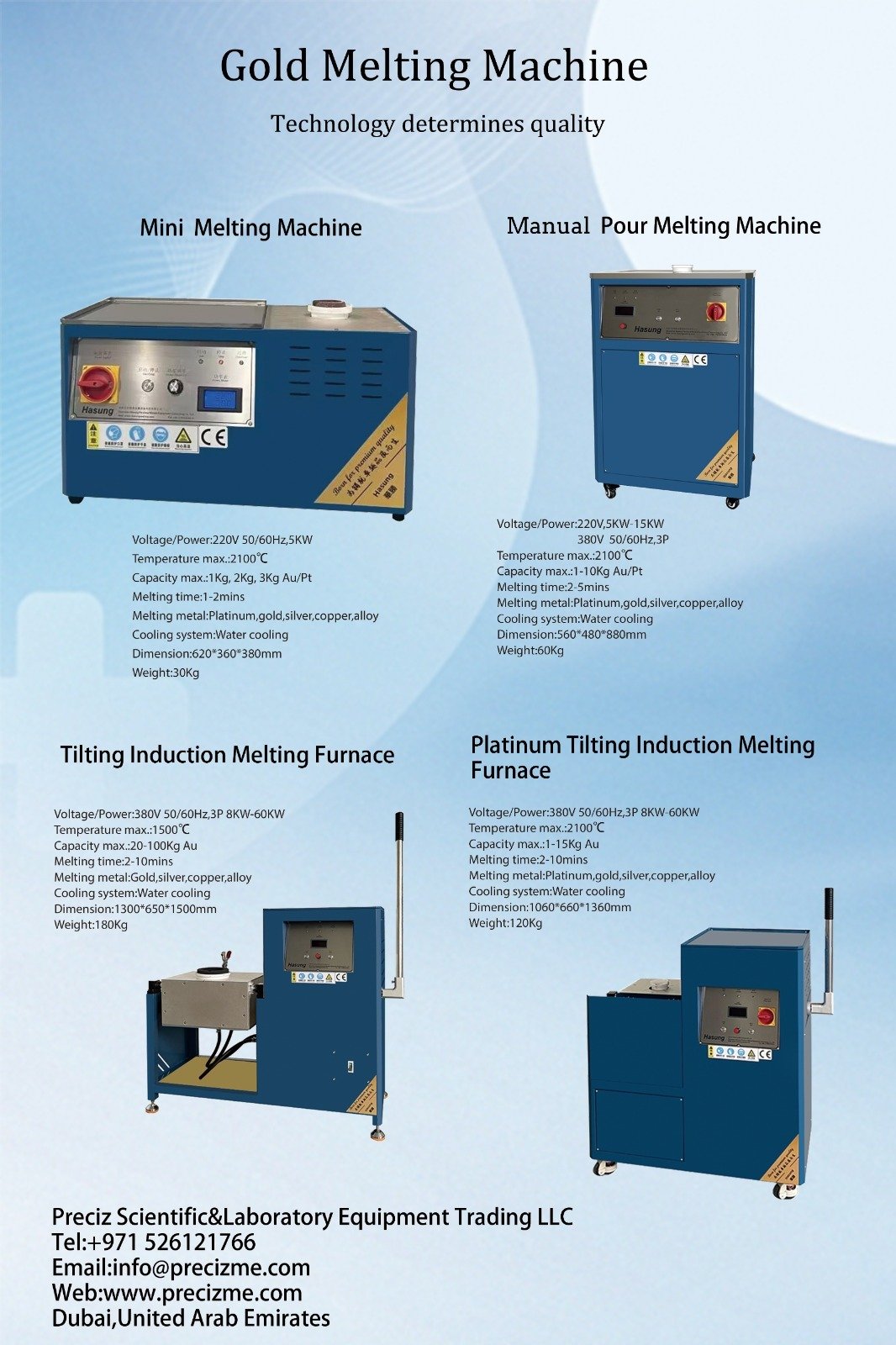 Gold melting machine in dubai price